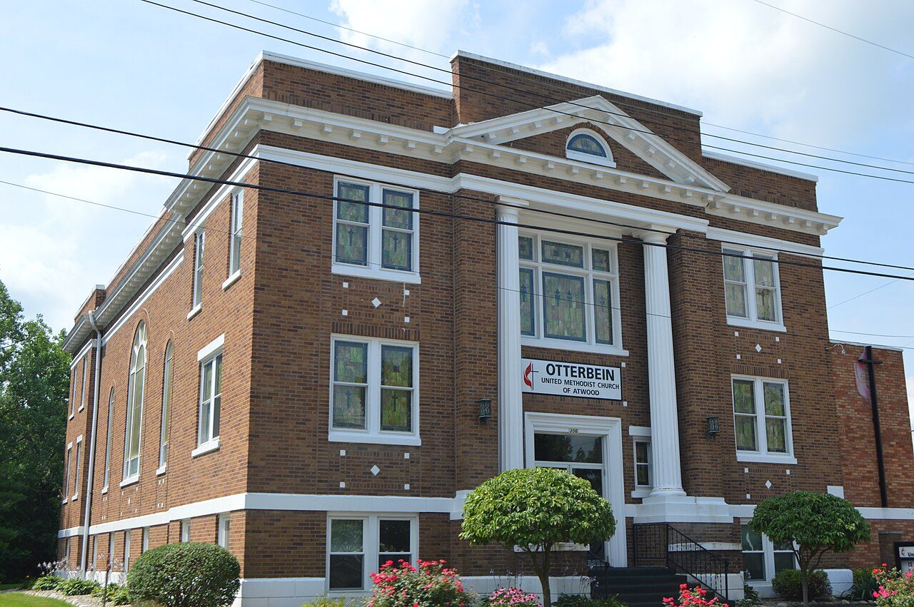 Otterbein, IN street scene near Lafayette, where we provide hail damage roof repair