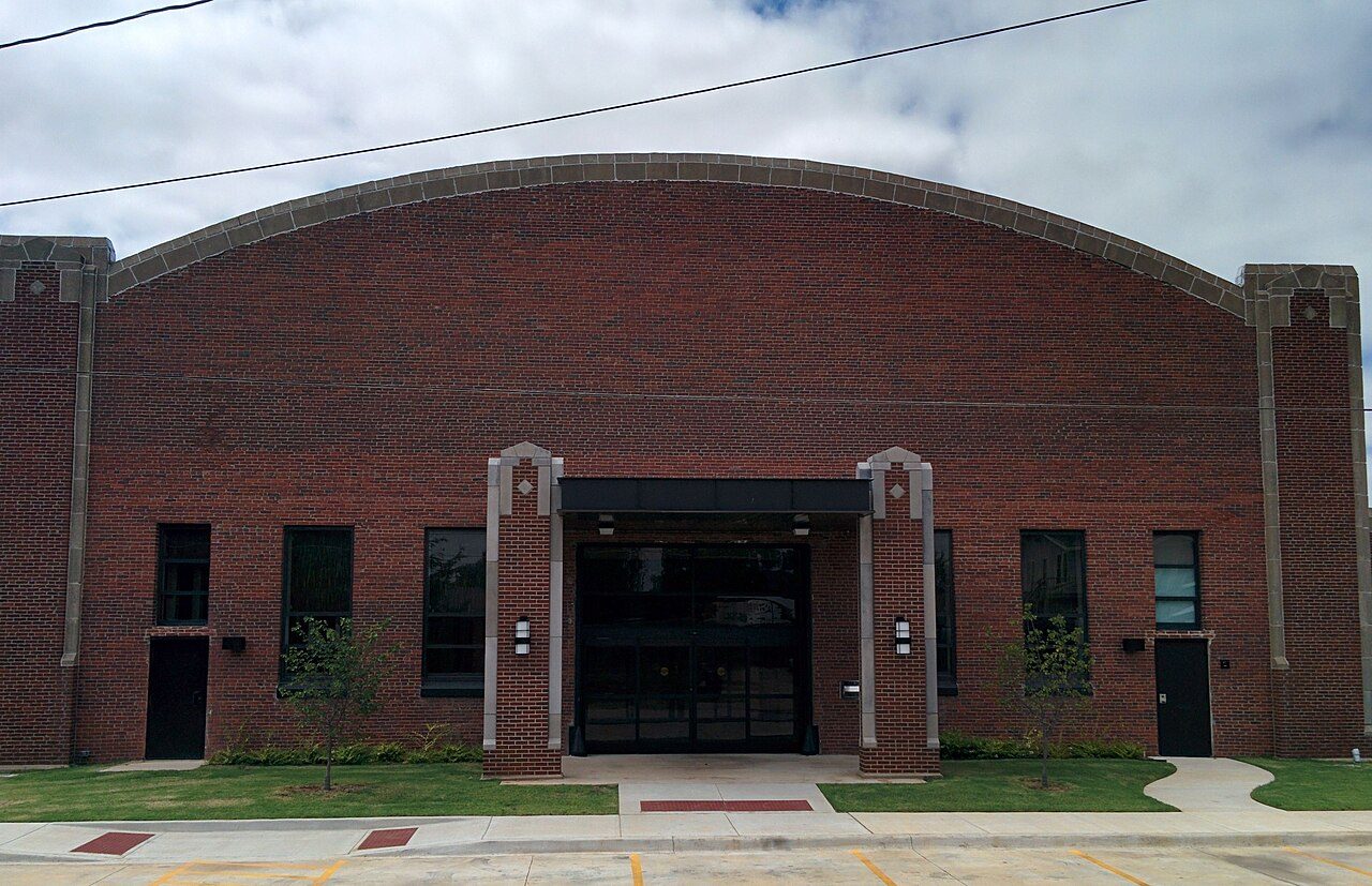 Marlow, OK street scene near Lawton, where we provide hail damage roof repair